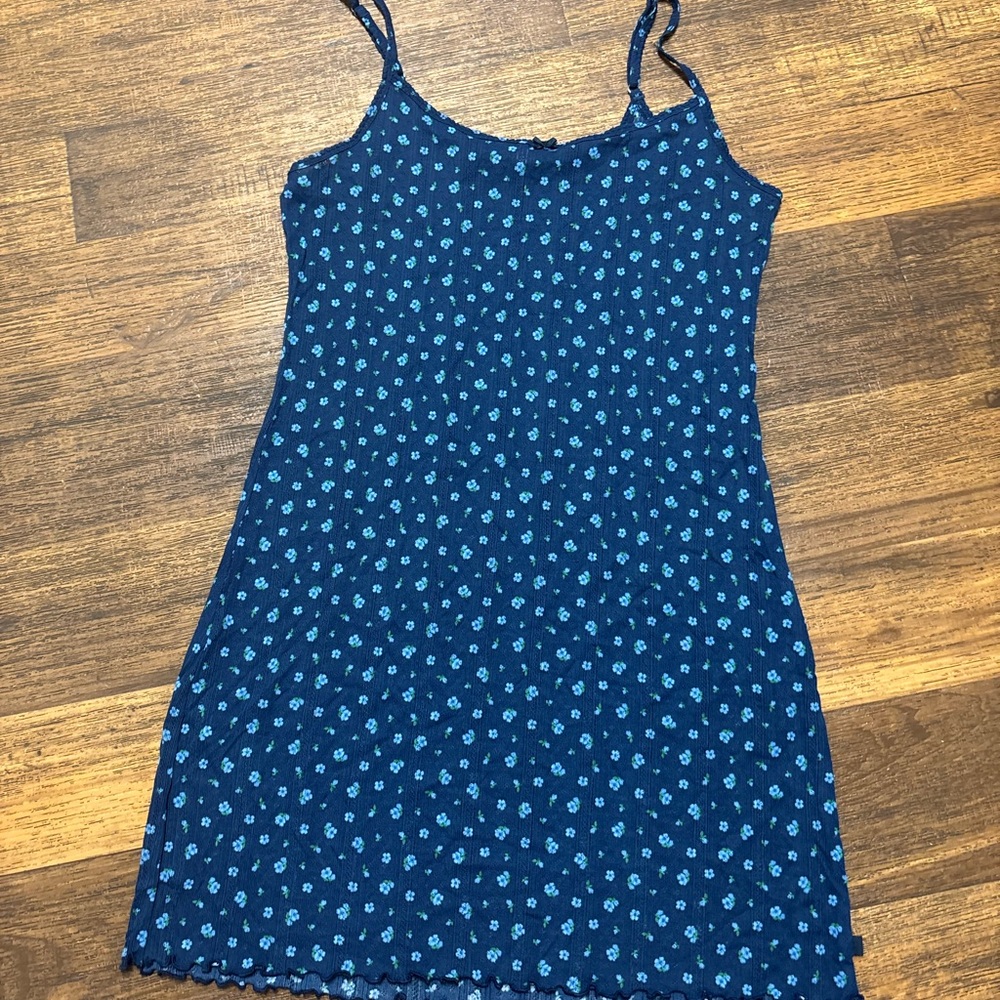 Victoria's Secret Navy Floral Dress